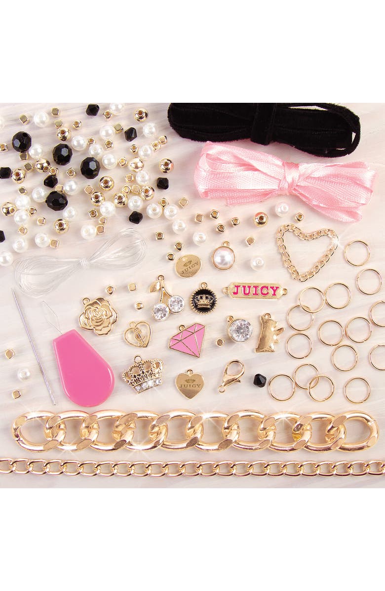 Juicy Couture Chains 
Charms Kit Create 5 Unique Bracelets, Alternate, color, Multicolored