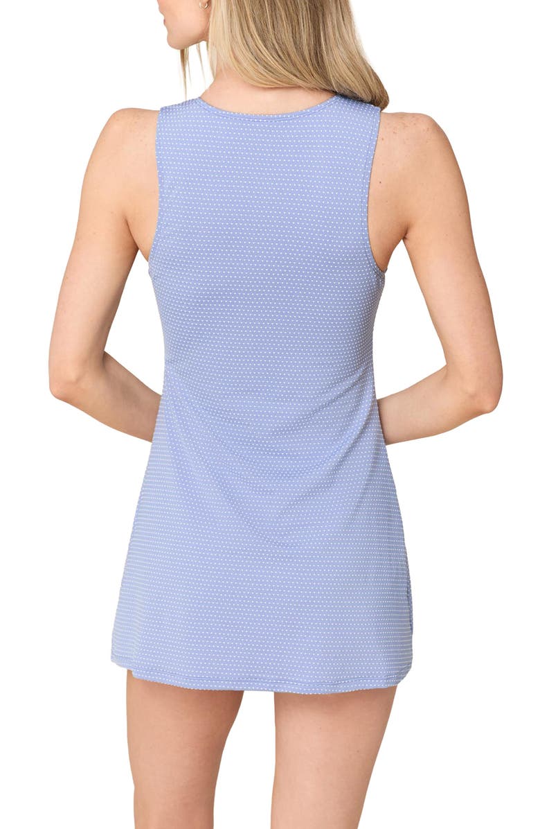 Andie The Malibu One-Piece Swim Dress, Alternate, color, Wisteria