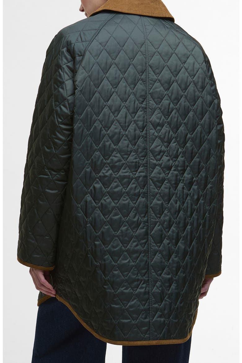 Liddesdale Oversize Quilted Jacket, Alternate, color, SAGE/ ANCIENT