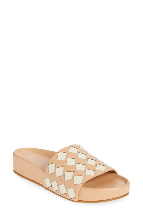 Beek Pelican Slide Sandal In Eggshell/beach