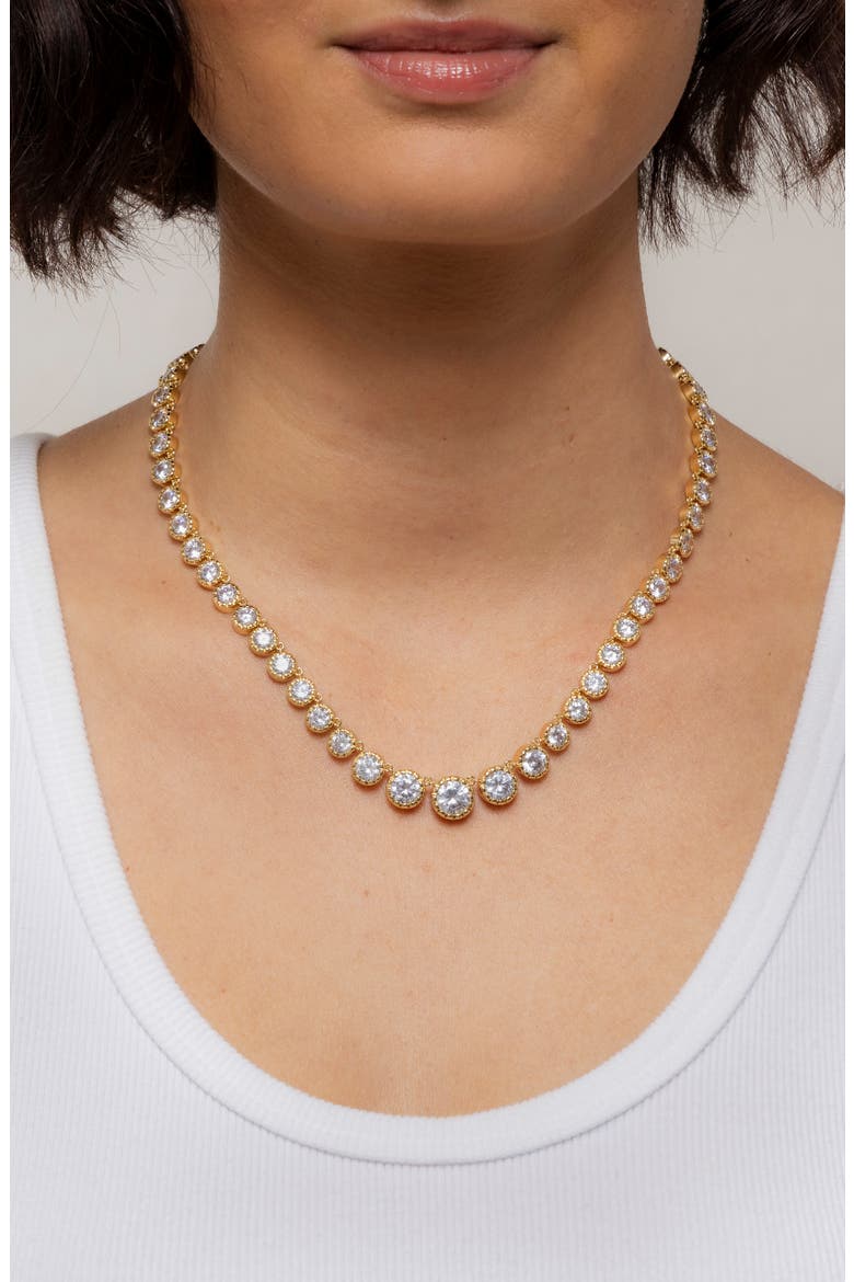 Esme Necklace, Alternate, color, GOLD