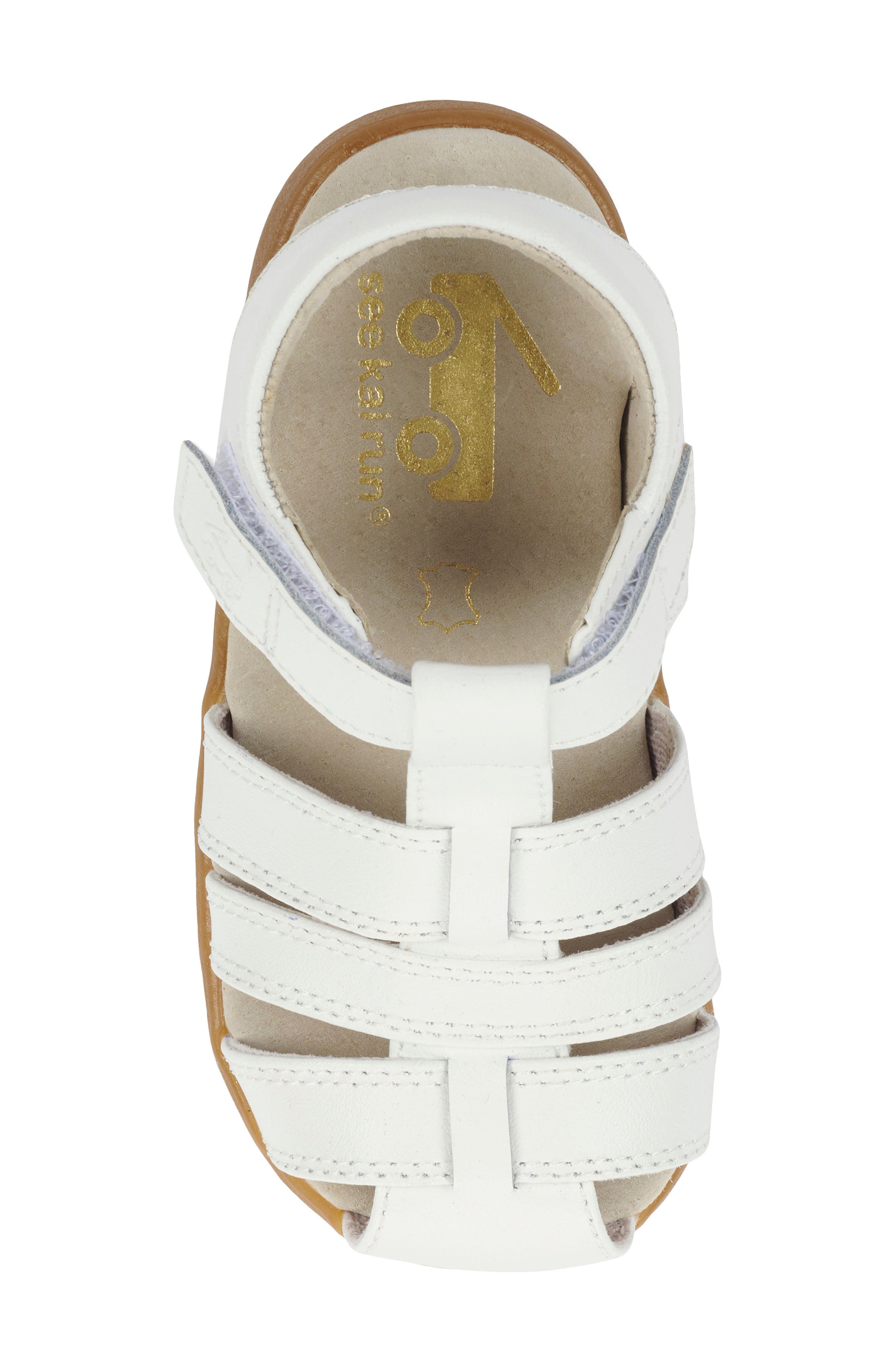 See Kai Run Gloria Sandal, Alternate, color, White