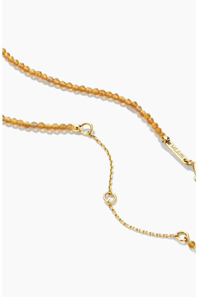 Carmen Birthstone Beaded Necklace, Alternate, color, Citrine