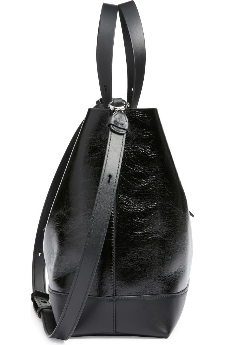 Maison Margiela Medium Horizontal Shopper, Alternate, color, Black/ Black