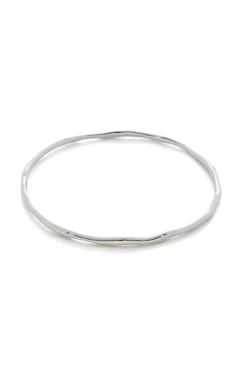 Siren Muse Hammered Bangle Bracelet