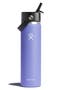 24-Ounce Wide Mouth Water Bottle with Straw Lid