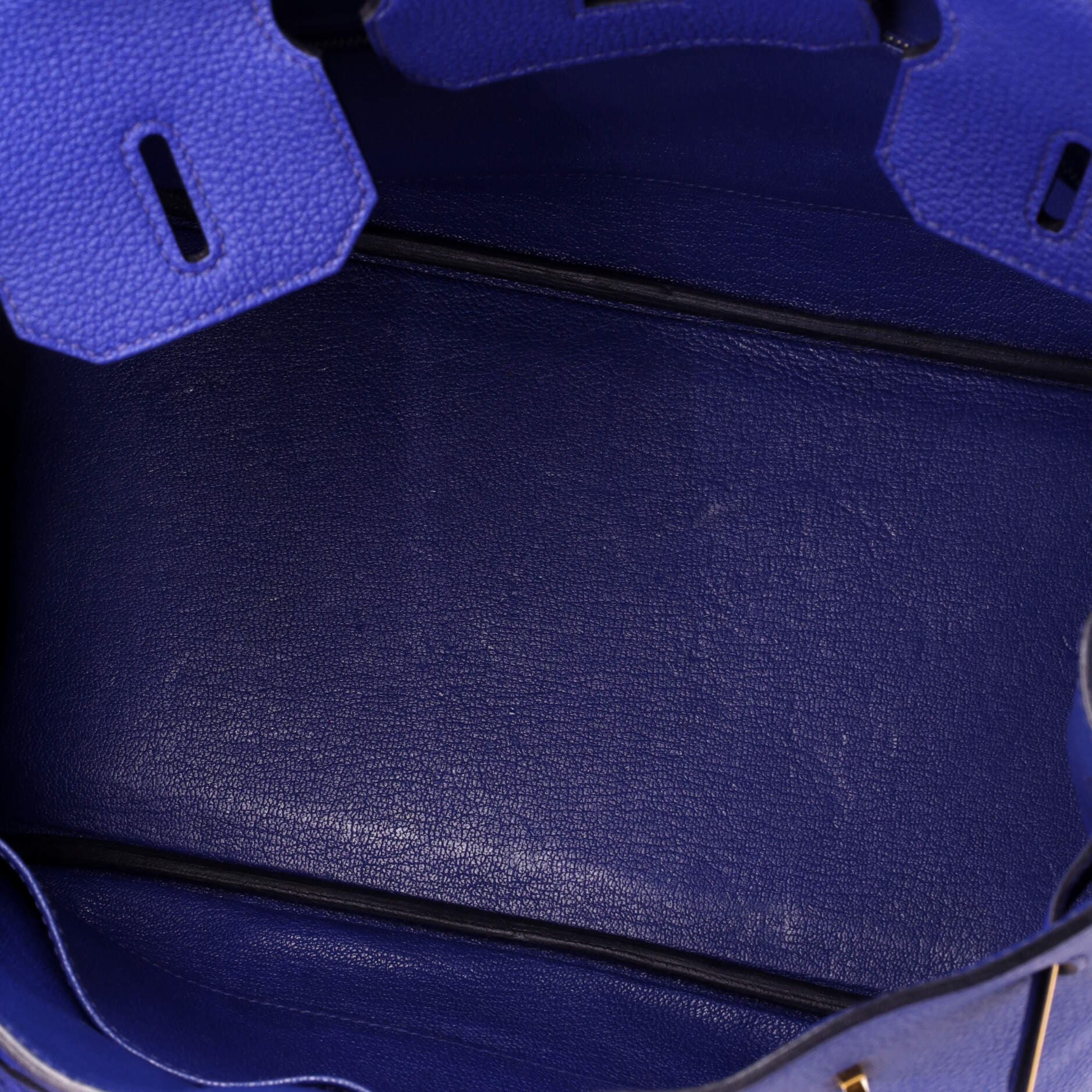 Birkin Handbag Blue Togo with Gold Hardware 30, Alternate, color, Blue