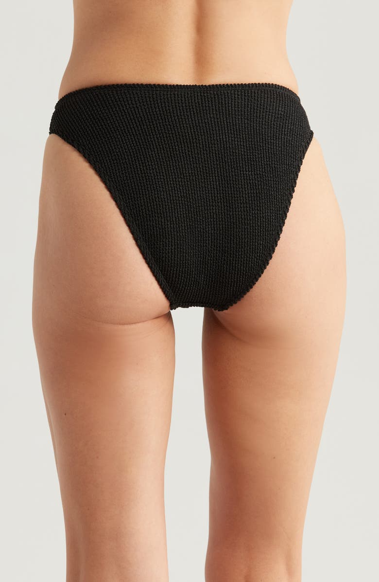 Good American Always Fits Good Waist Bikini Bottoms, Alternate, color, Black001