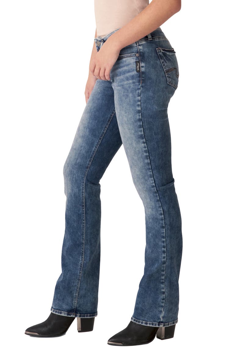 Elyse Slim Bootcut Jeans, Alternate, color, INDIGO