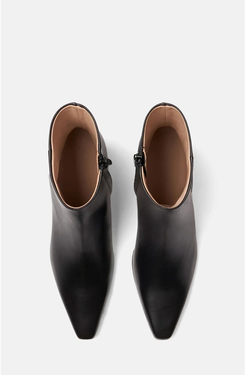 SCAROSSO Kitty Ankle Boots, Alternate, color, Black - Calf