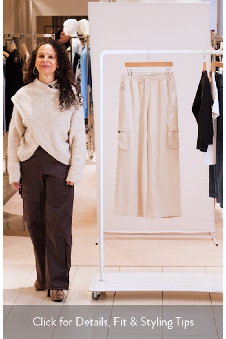 Kids' Wide Leg Drawstring Cargo Pants video