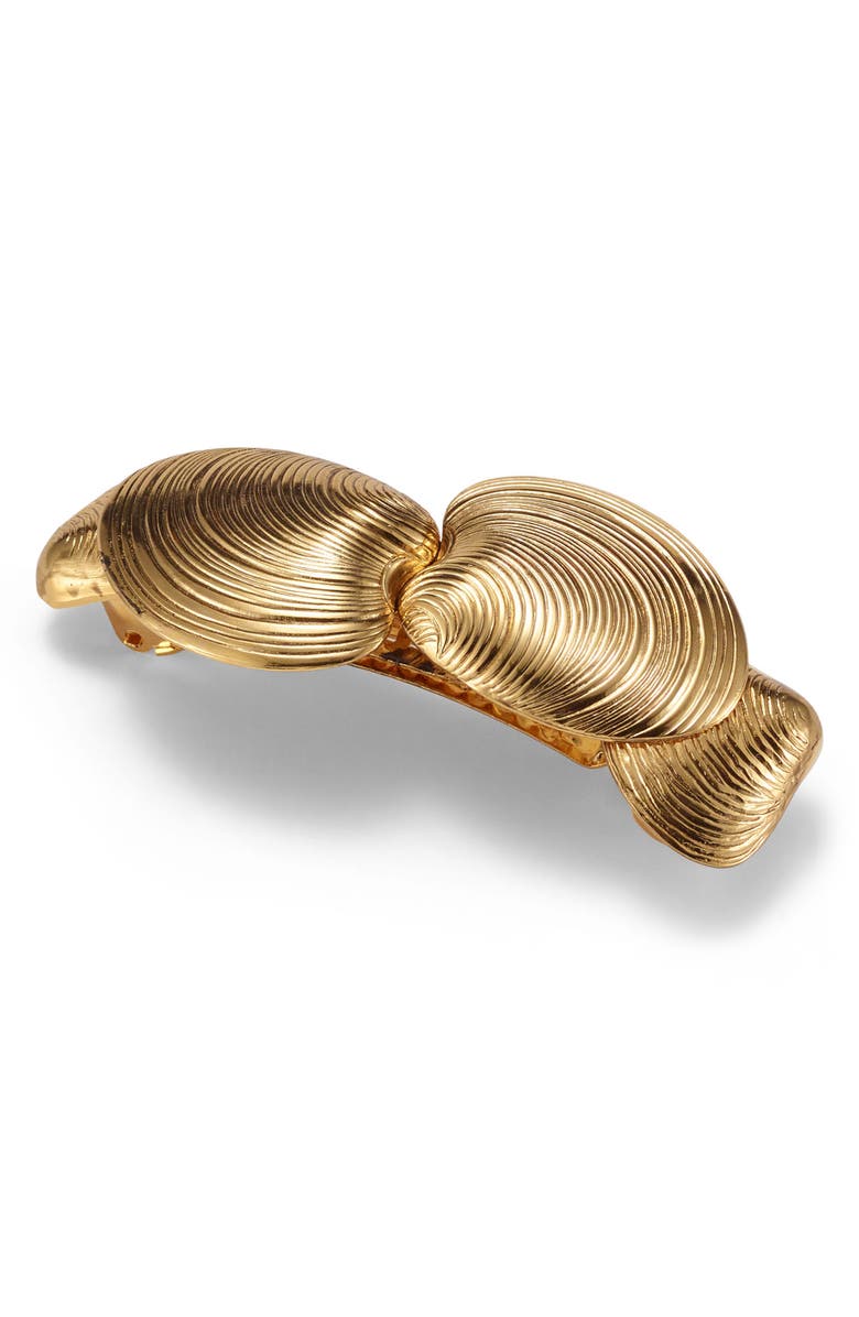 LELET NY Kya Seashell Barrette, Main, color, 