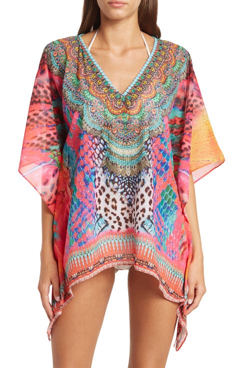 Printed Poncho