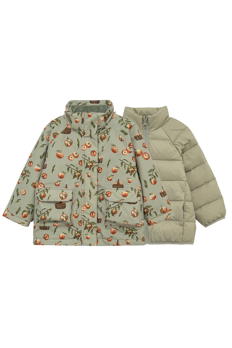 Three in One Jacket, Alternate, color, Apple Orchard