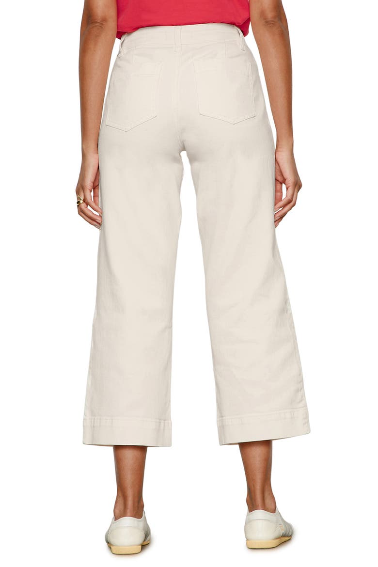 The Marine Crop Denim Pants, Alternate, color, PINK MILK