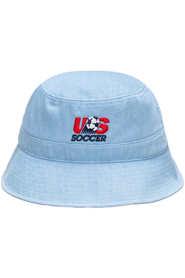 Unisex  Light Blue USMNT Making History Bucket Hat, Main, color, Light Blue