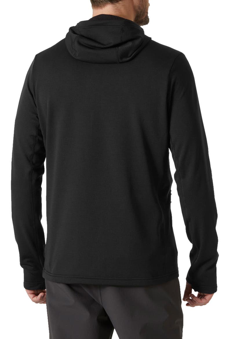 Versalite Fleece Hooded Jacket, Alternate, color, BLACK