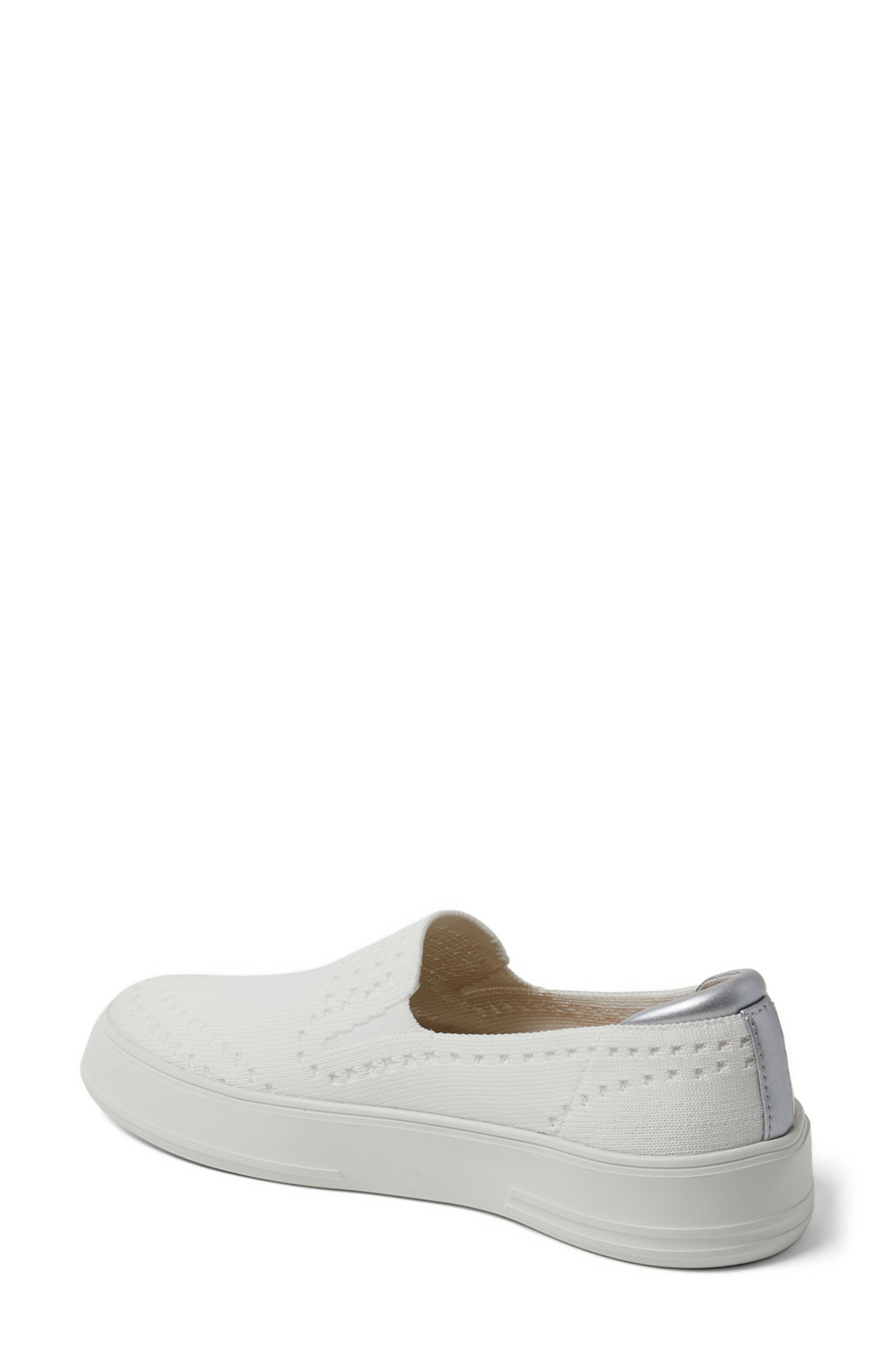 Sophie Knit Slip-On Sneaker, Alternate, color, WHITE 2