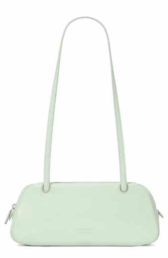 grace fine grain leather shoulder bag