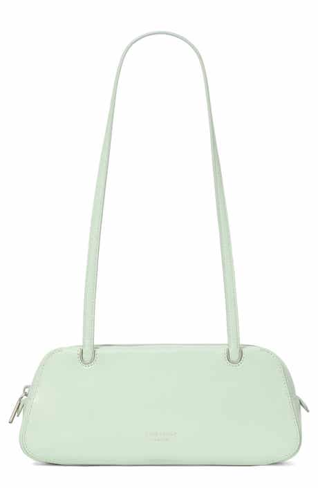 grace fine grain leather shoulder bag