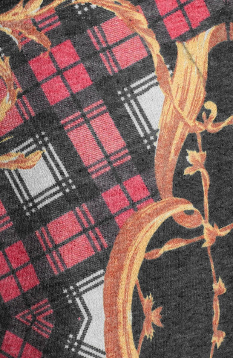 MINKPINK 'Over Indulge' Mixed Plaid Track Pants, Alternate, color, 