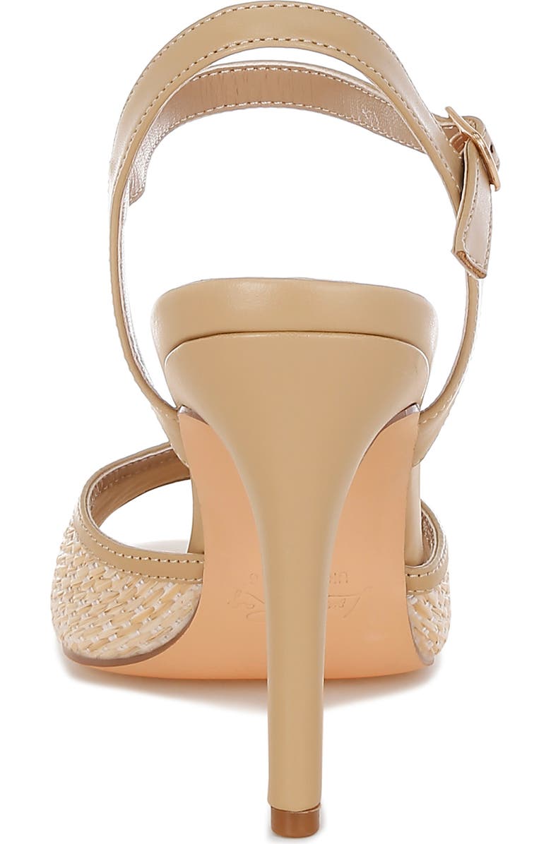 LONDON RAG Vilasta Raffia Stiletto Sandal, Alternate, color, Beige