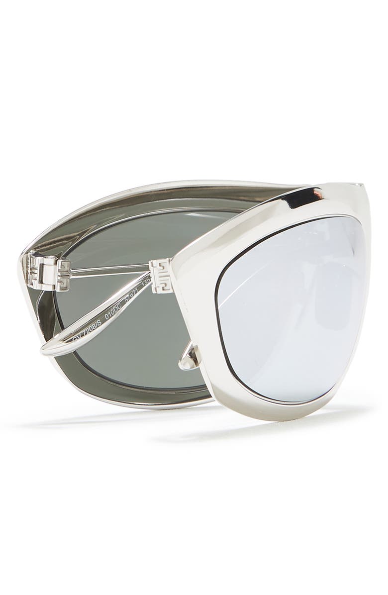 Givenchy 57mm Rectangle Sunglasses, Alternate, color, 