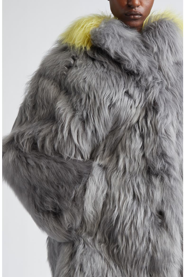 Shearling Coat, Alternate, color, RON13 ATMOSPHERE