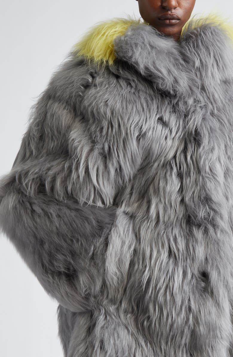 Marni Shearling Coat, Alternate, color, Ron13 Atmosphere