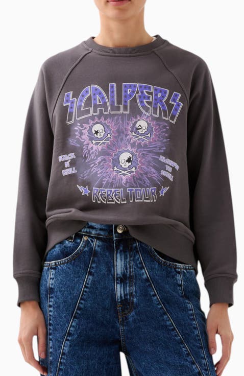 Kiss Skull Sweater