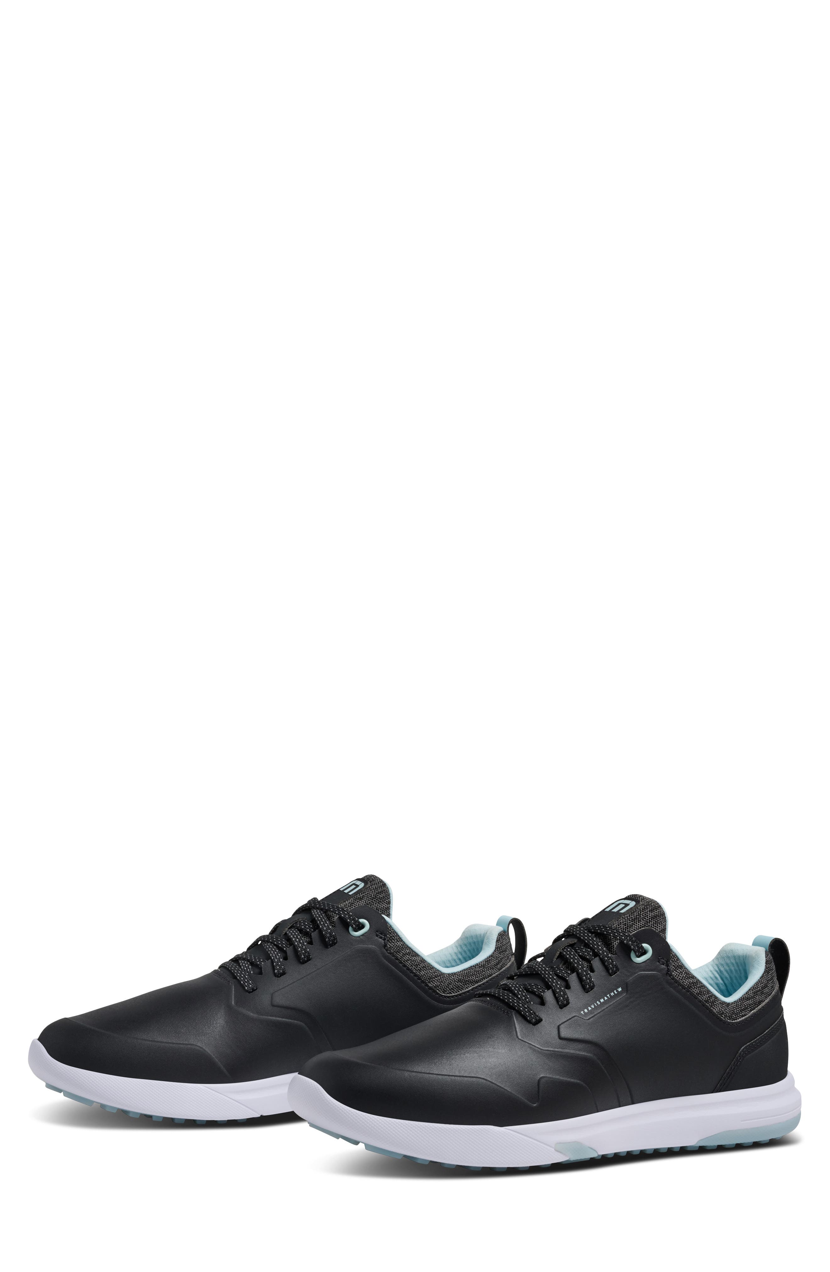 TravisMathew The Daily Pro Hybrid Golf Shoe, Main, color, Black/ Cory Blue