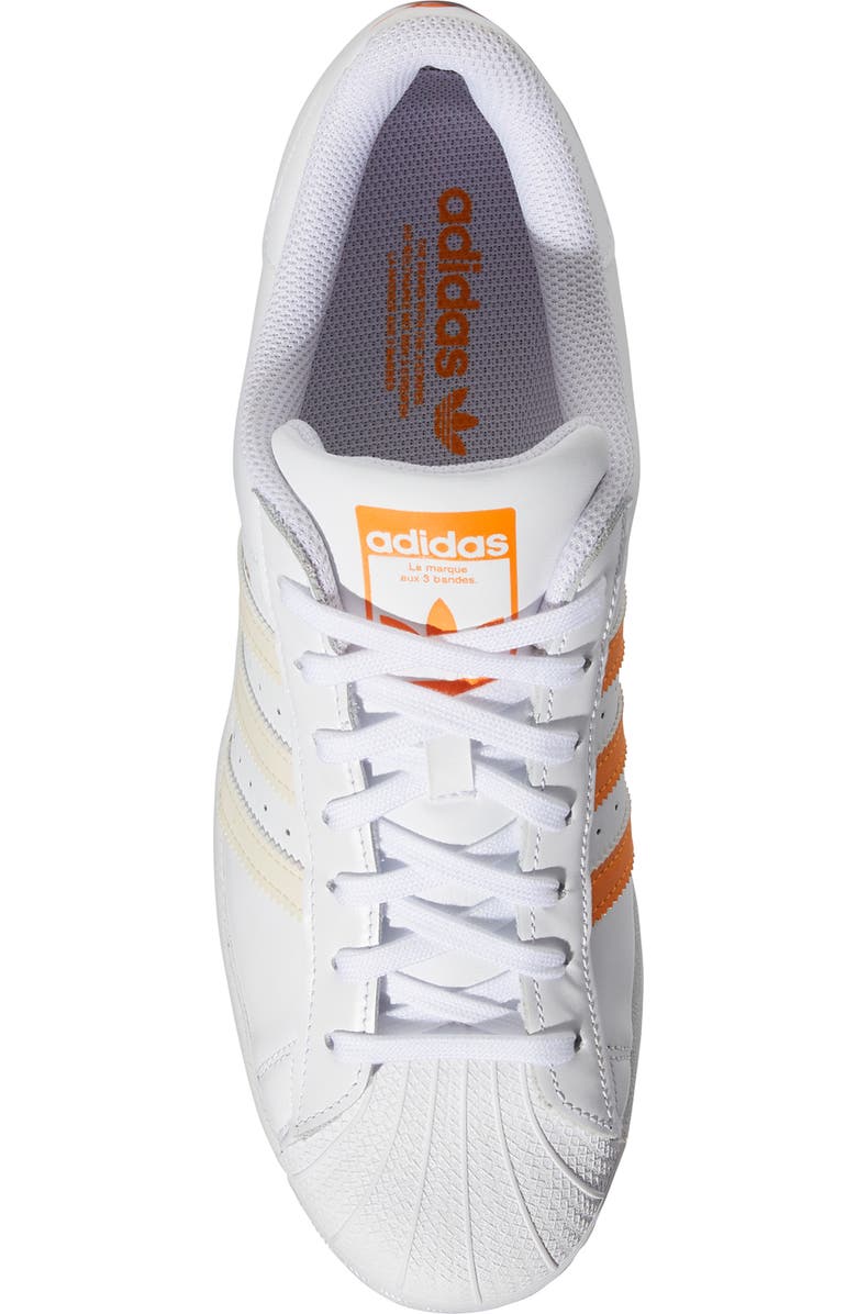 adidas Lace-Up Superstar Sneaker, Alternate, color,