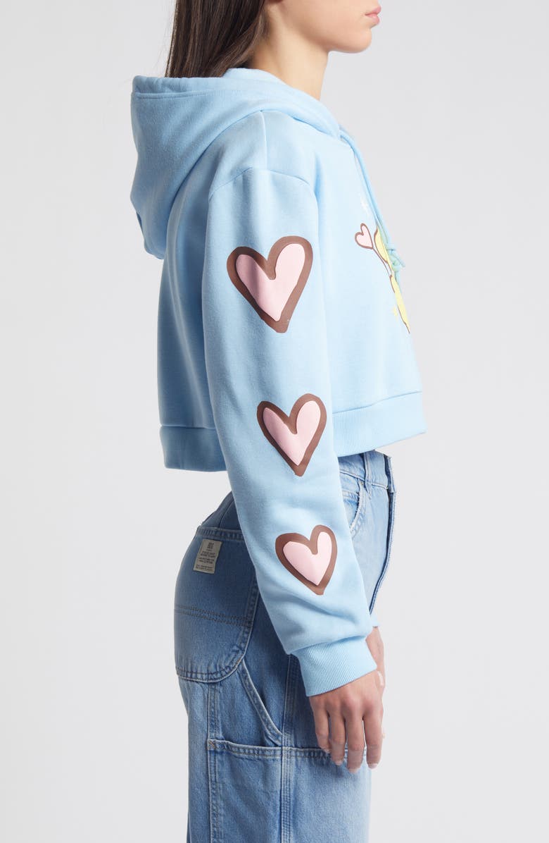 DUMBGOOD x Sanrio Pompompurin<sup>®</sup> Crop Hoodie, Alternate, color,
