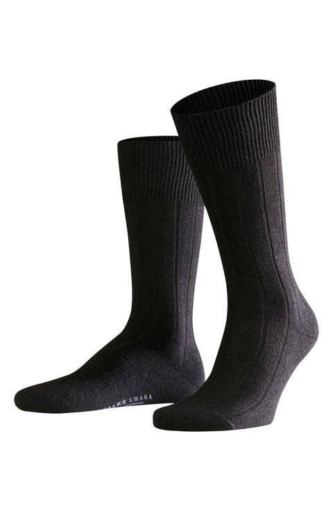 Lhasa Wool & Cashmere Dress Socks