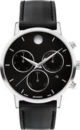 Movado Museum Classic Leather Strap Watch