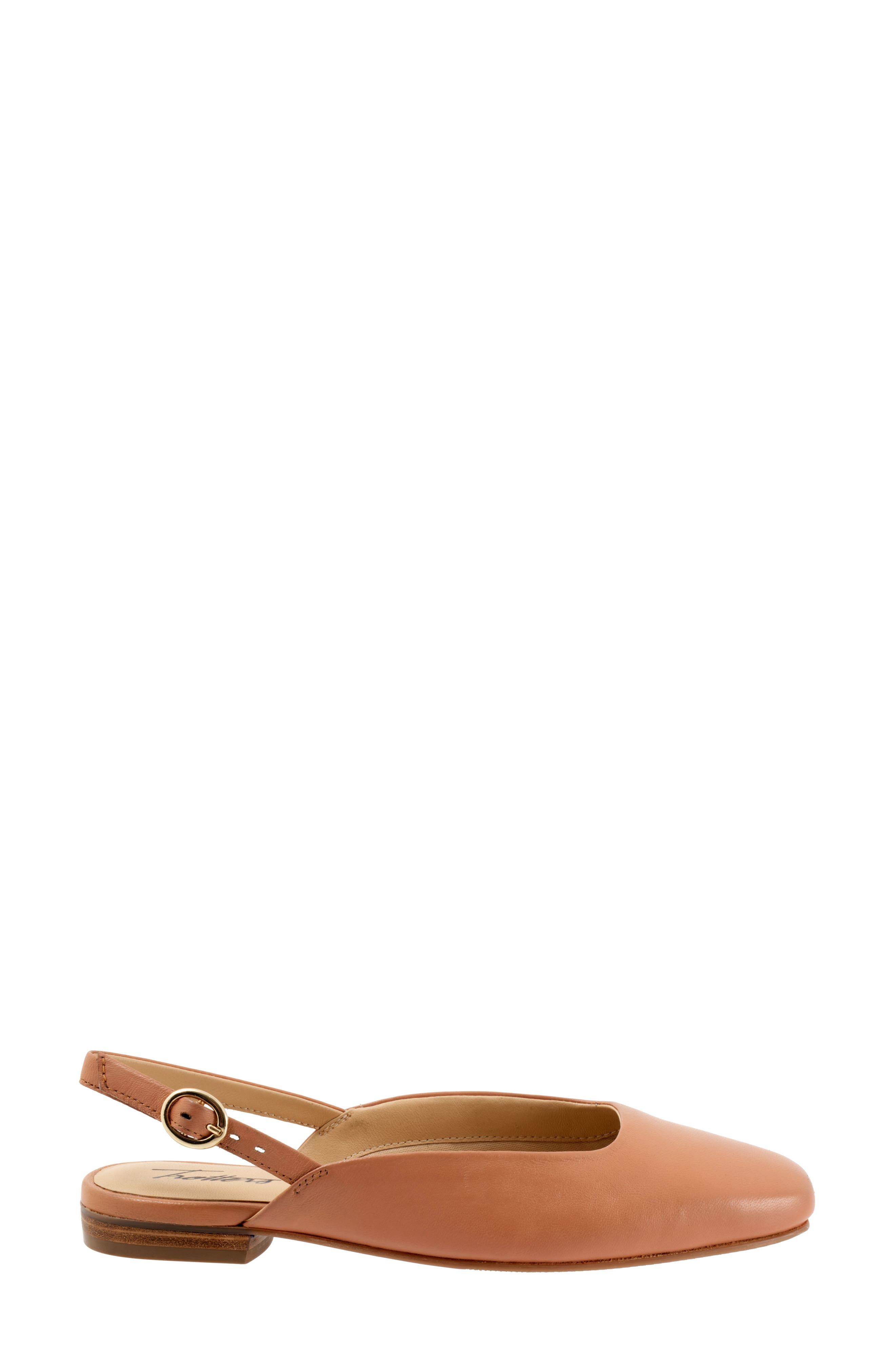 Holly Slingback Flat, Alternate, color, BLUSH