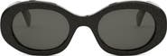 CELINE Triomphe 52mm Oval Sunglasses