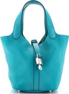 Pre-Owned Hermes Picotin Lock Bag Clemence PM