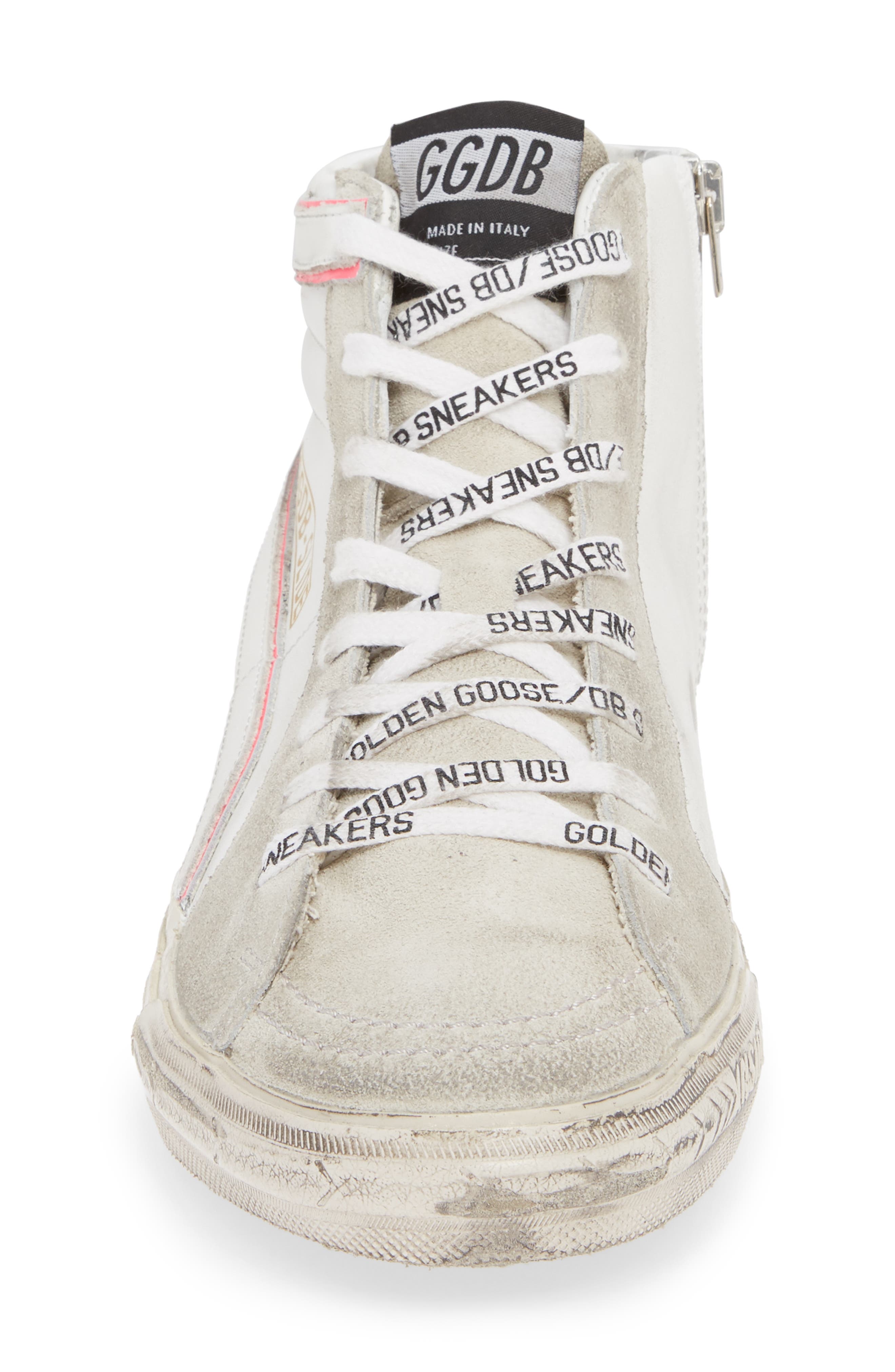 Golden Goose Slide High Top Platform Sneaker, Alternate, color, 