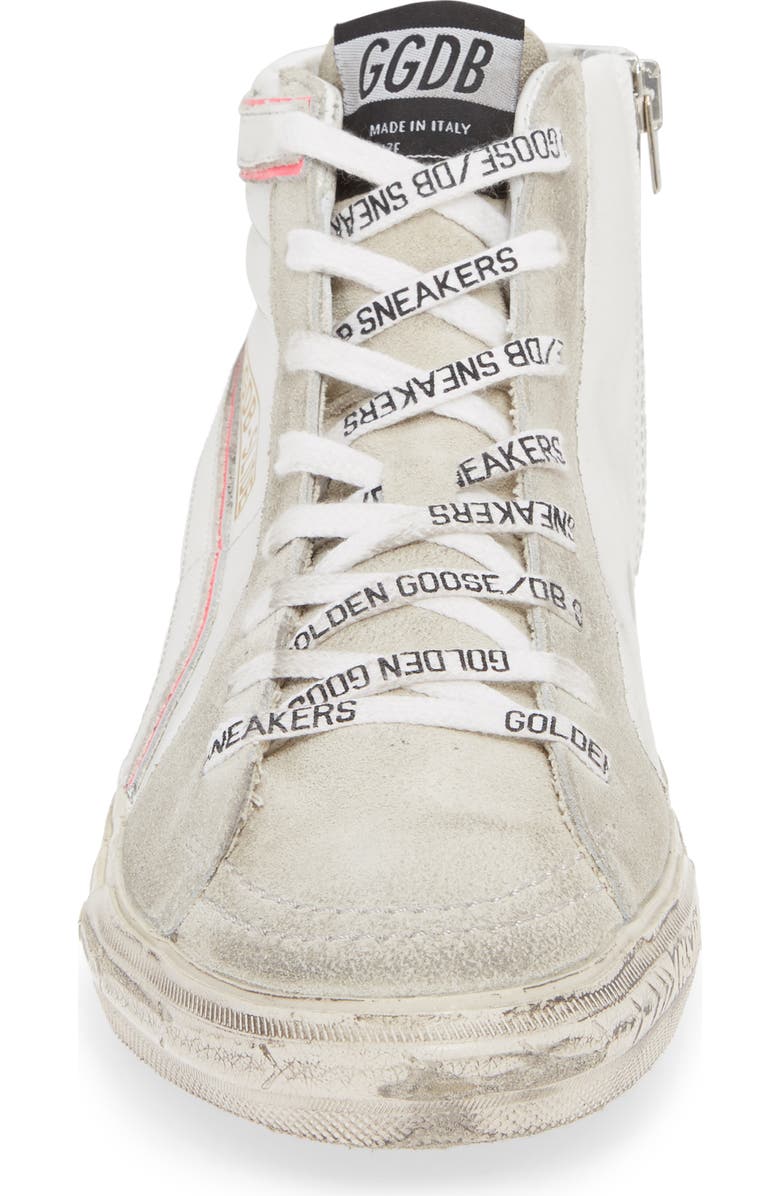 Golden Goose Slide High Top Platform Sneaker, Alternate, color,