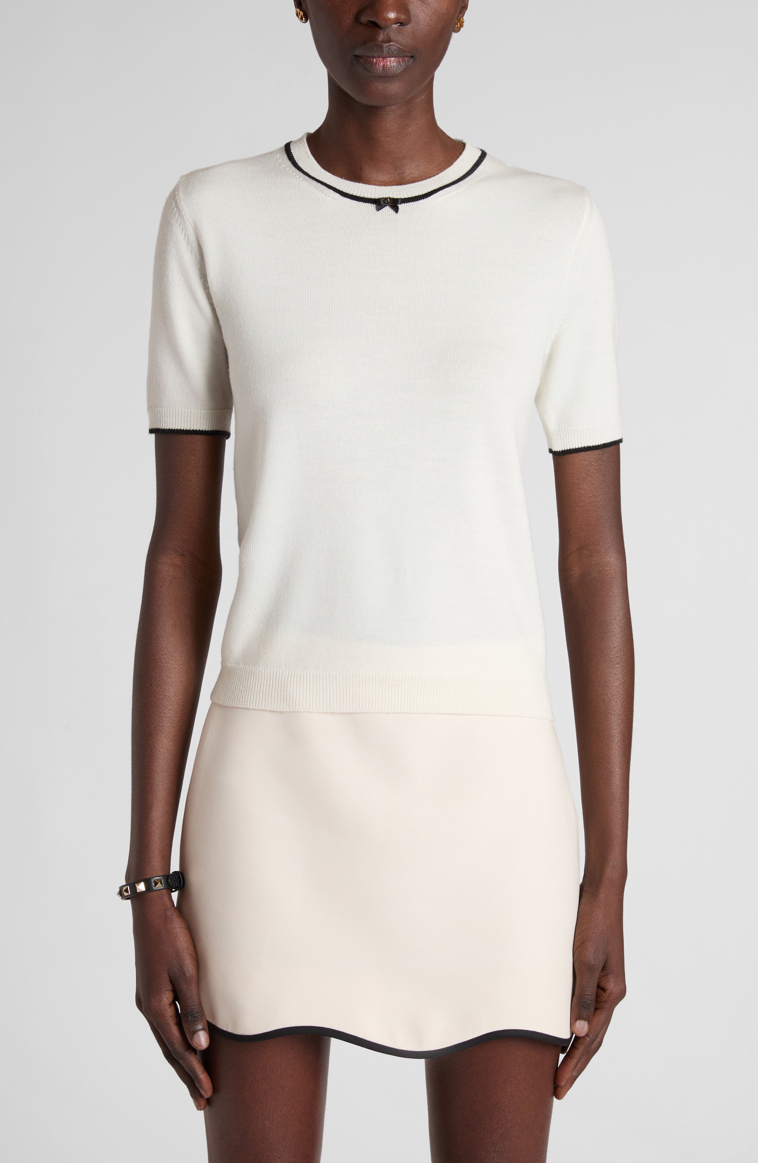 selected IVORY/ BLACK