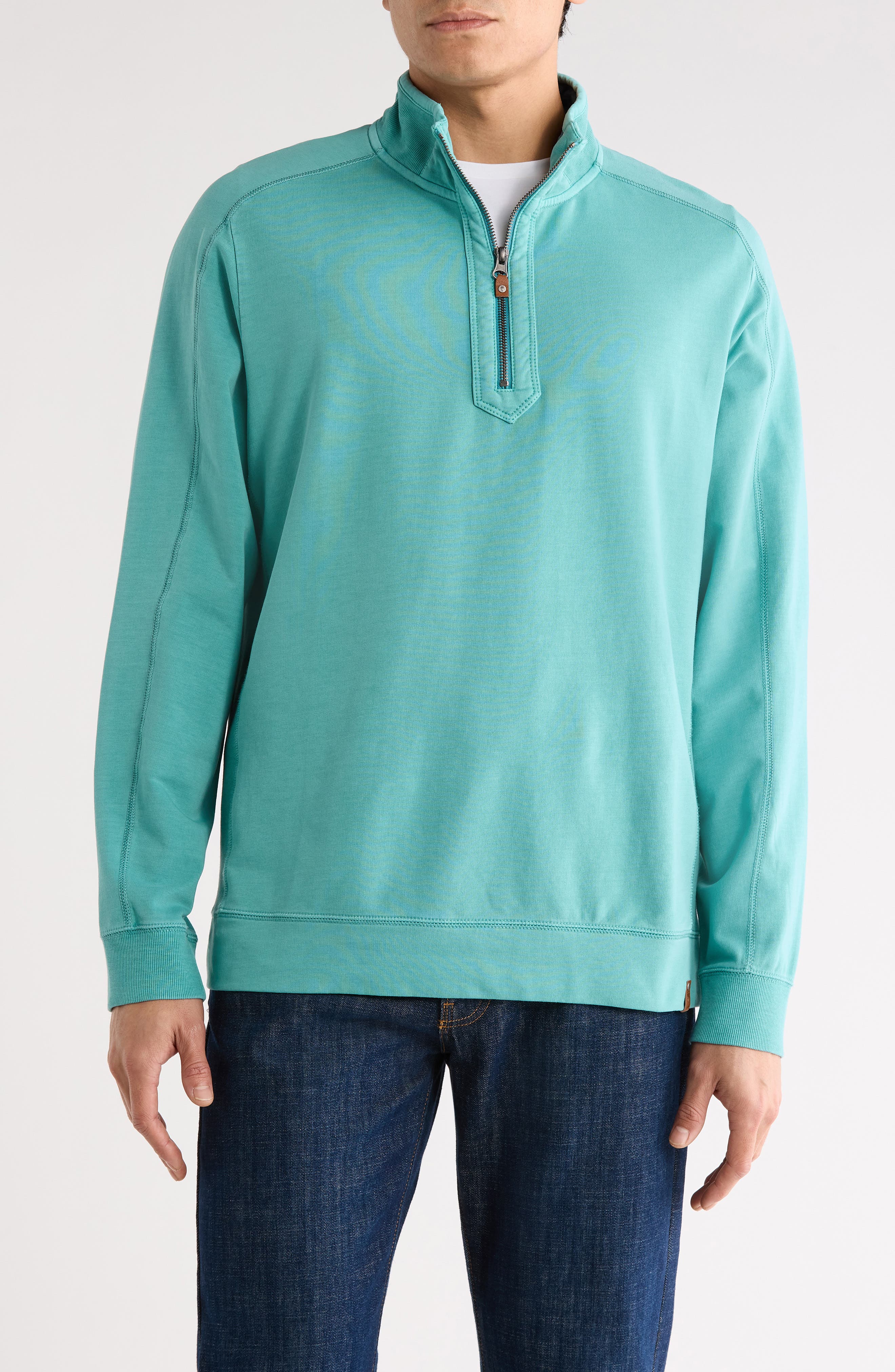 Tommy Bahama Ben & Terry Half Zip Sweatshirt