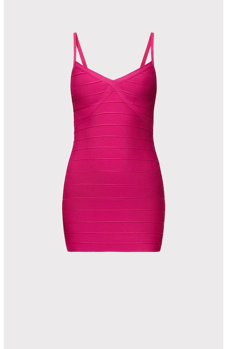 Herve Leger The After Party Dress, Alternate, color, Punch
