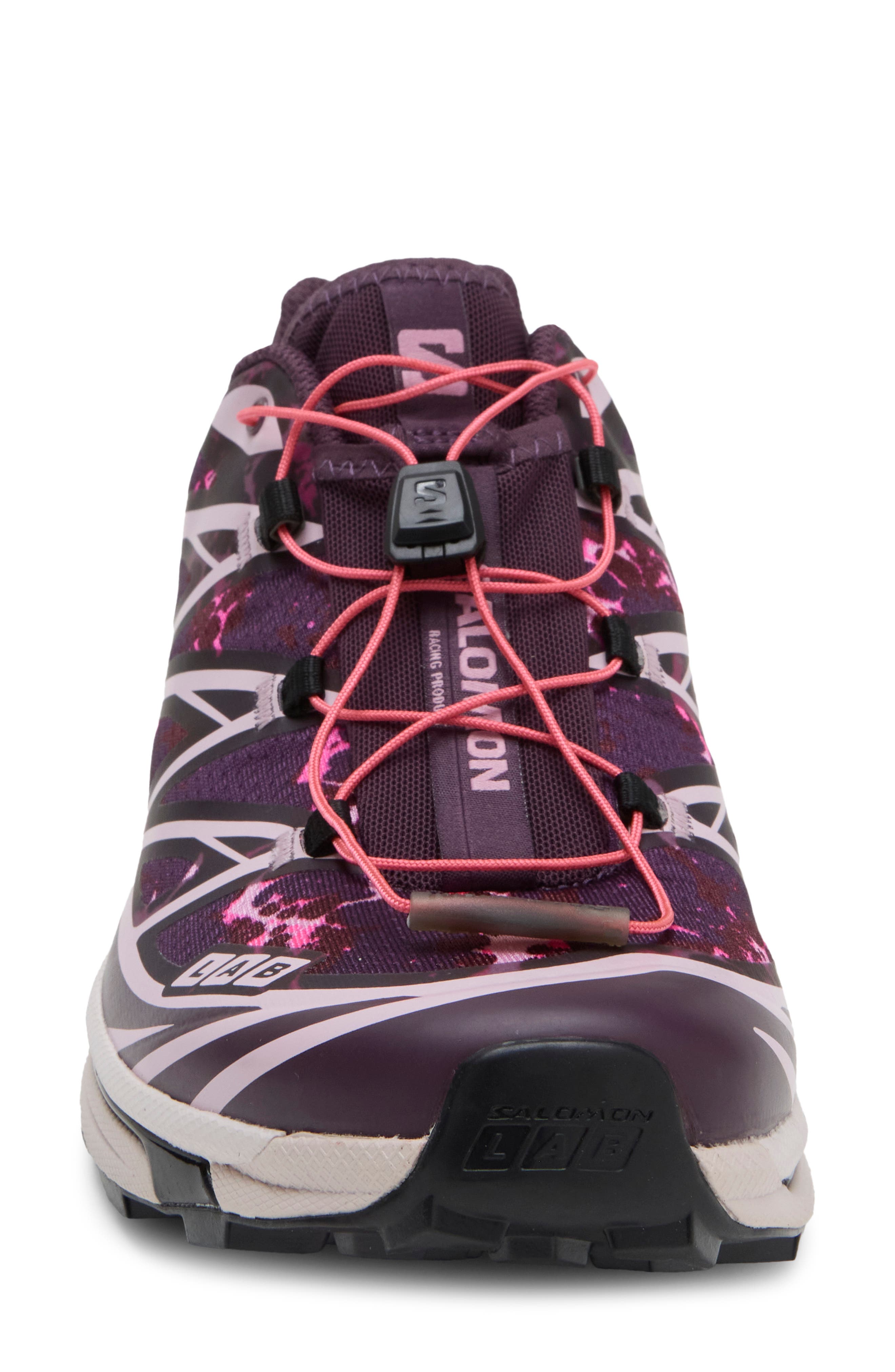 Gender Inclusive XT-6 Stormshade Running Shoe, Alternate, color, PLUM PERFECT