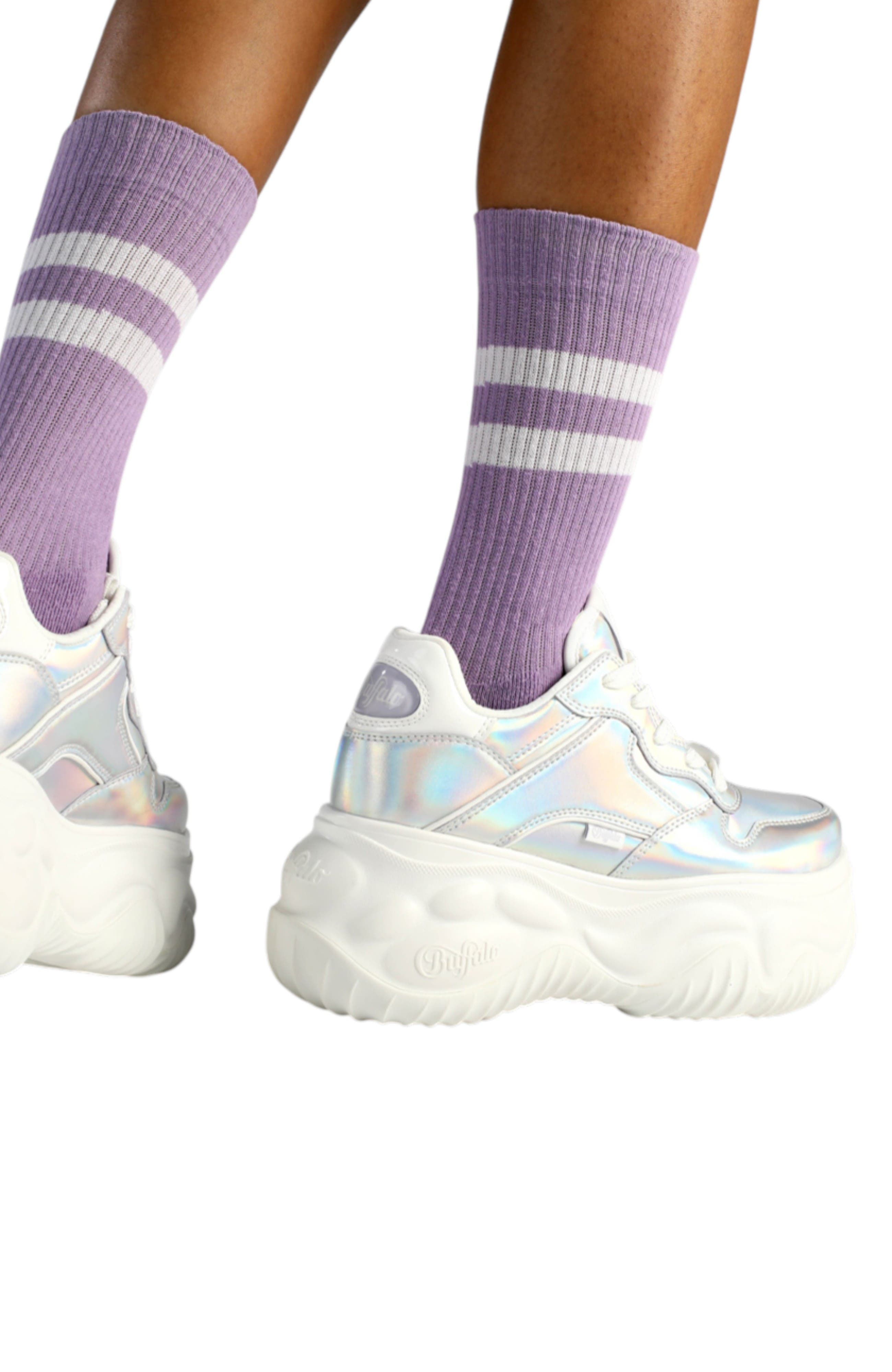 Feral One Sneaker, Alternate, color, Silver Holo