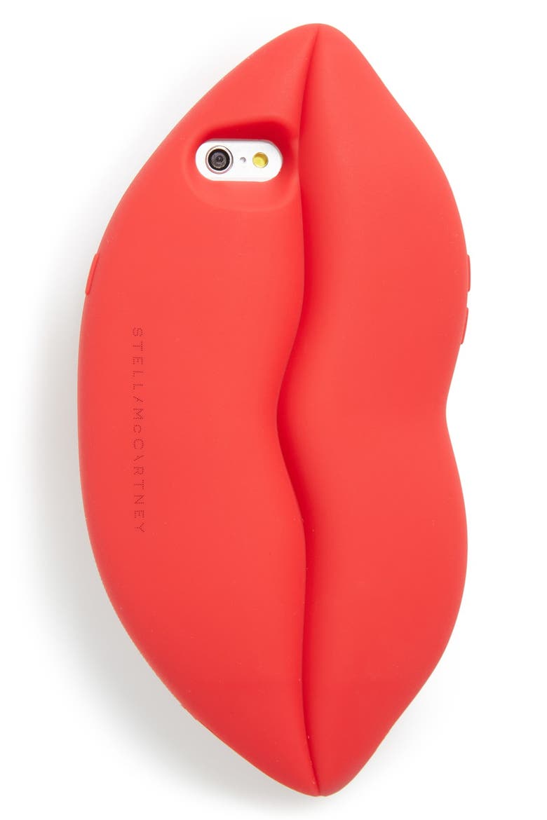 Lips iPhone 6/6s Case, Alternate, color, RED