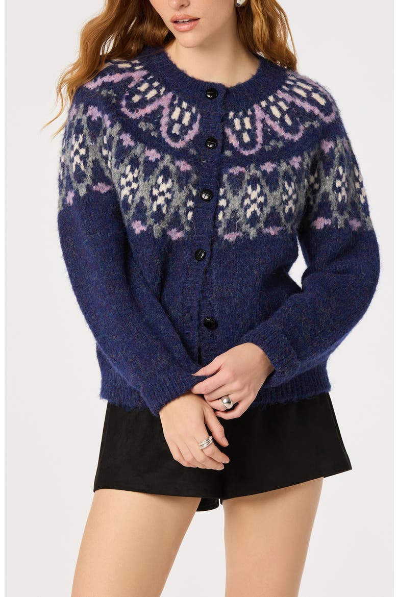 Irene Cardigan, Main, color, NAVY