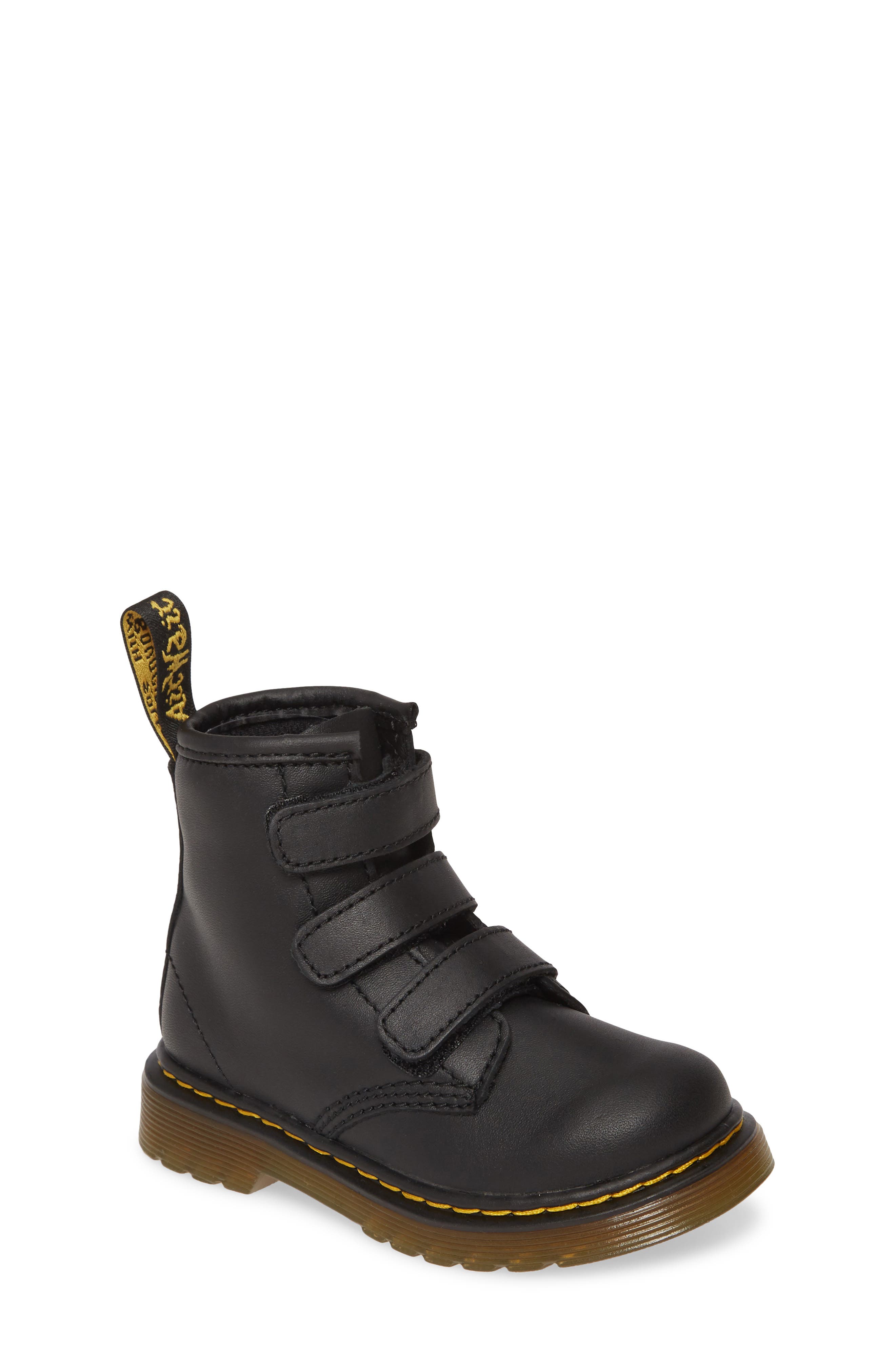 Dr. Martens 1460 Junior Strap Boot, Main, color, 
