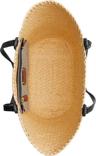 COACH Small Straw Pocket Tote | Nordstrom