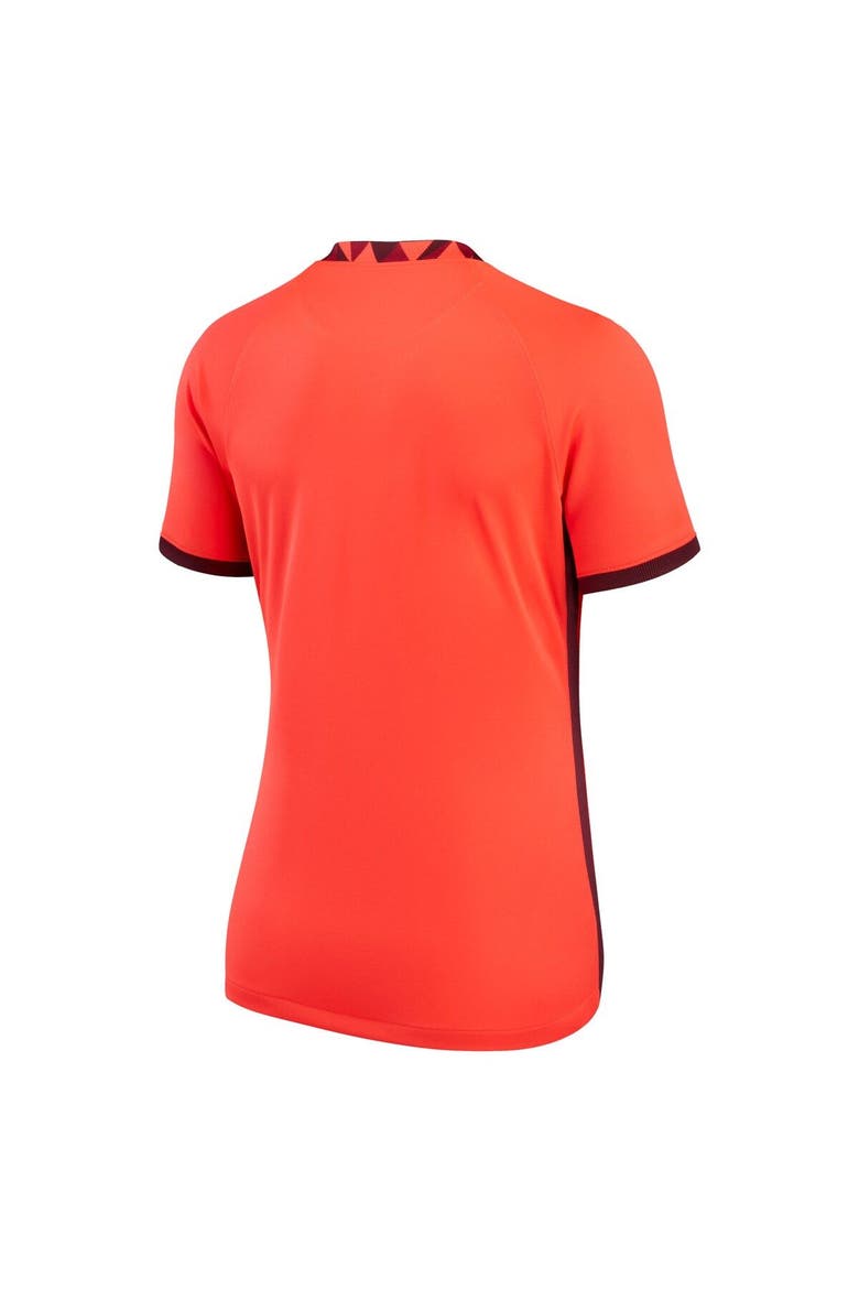 Women's Nike Red England Women's National Team 2022/23 Away Replica Blank Jersey, Alternate, color, Red